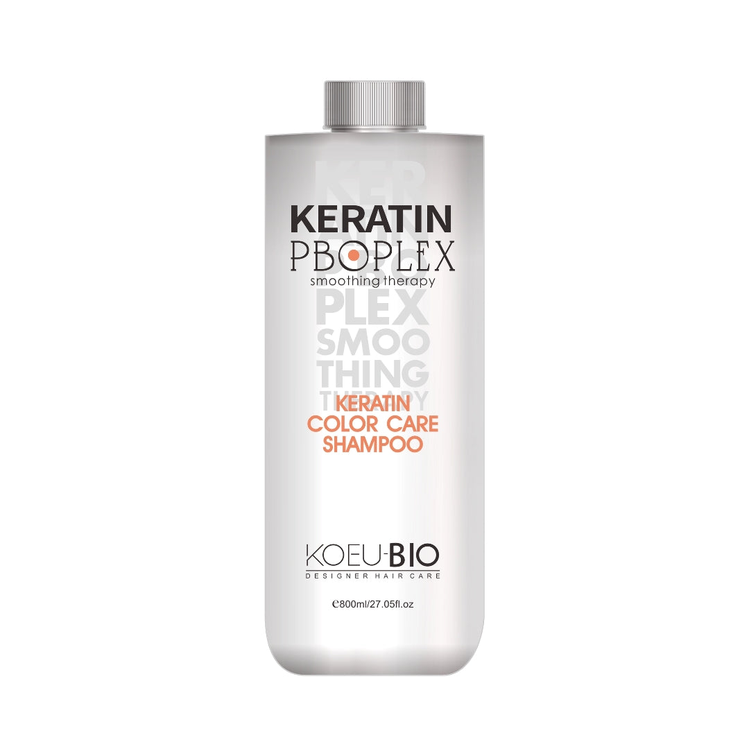 Keratin Color Care Shampoo – 12-Bottle Salon Bulk Case (Color Safe & Keratin Friendly Formula)