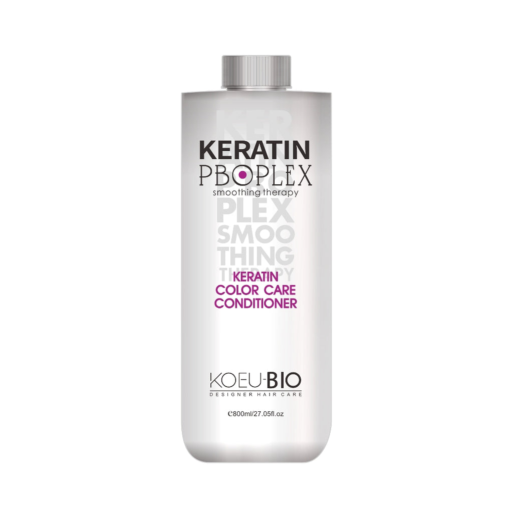 Keratin Color Care 2-in-1 Conditioner – 12-Bottle Salon Bulk Case (Daily Conditioner + Deep Treatment Mask)