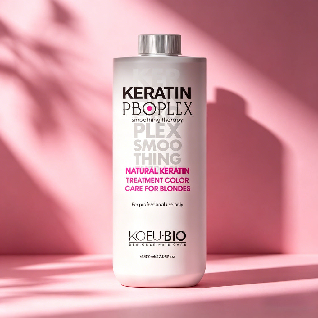 12 Bottles/Case | Formaldehyde-Free Keratin Smoothing Treatment – Salon Bulk Pack (For All Hair Types)