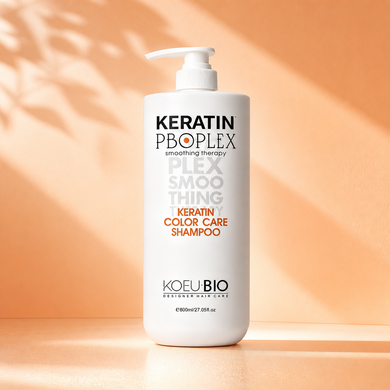 Keratin Color Care Shampoo – 12-Bottle Salon Bulk Case (Color Safe & Keratin Friendly Formula)