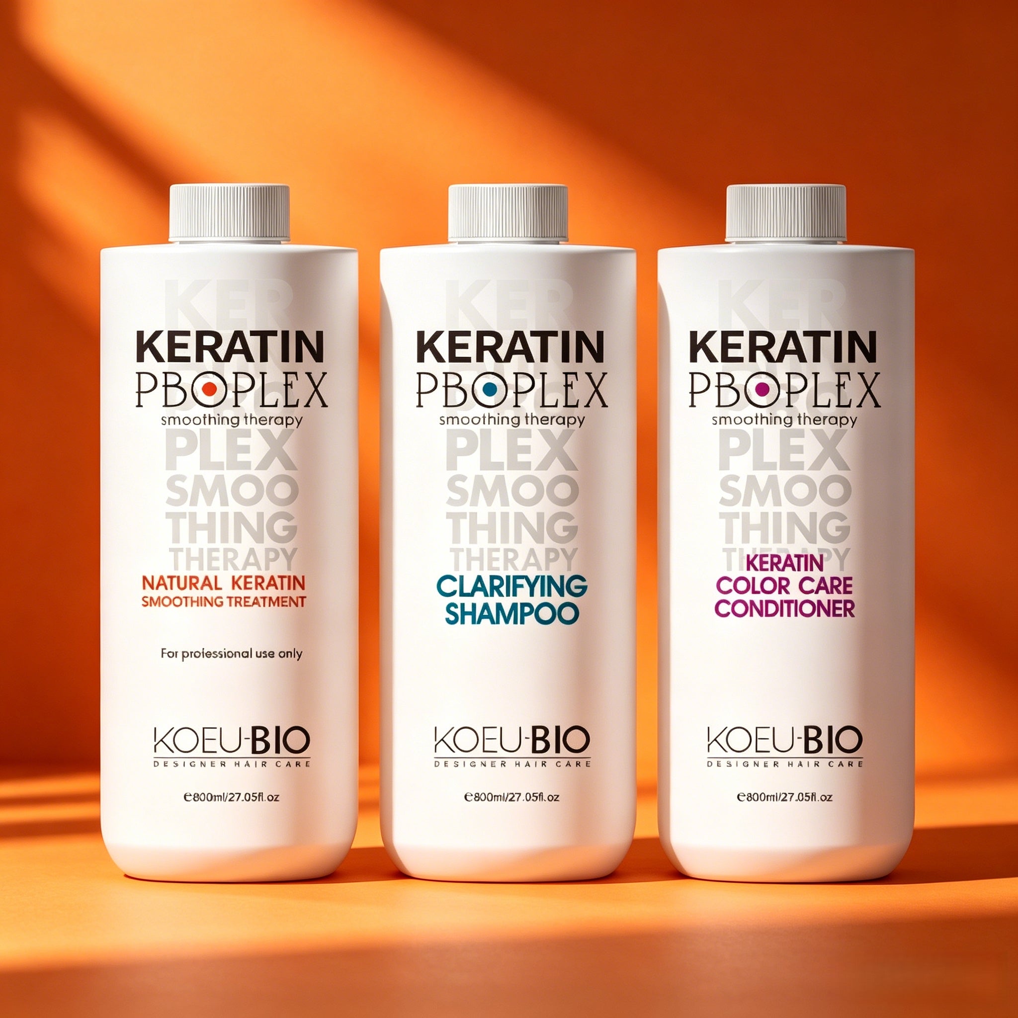 Maximum Strength Keratin Smoothing Kit (6% Formula) – Treatment + Clarifying Shampoo + Conditioner