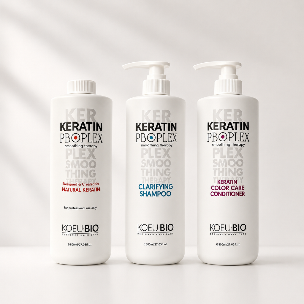 Maximum Strength Keratin Smoothing Kit (6% Formula) – Treatment + Clarifying Shampoo + Conditioner