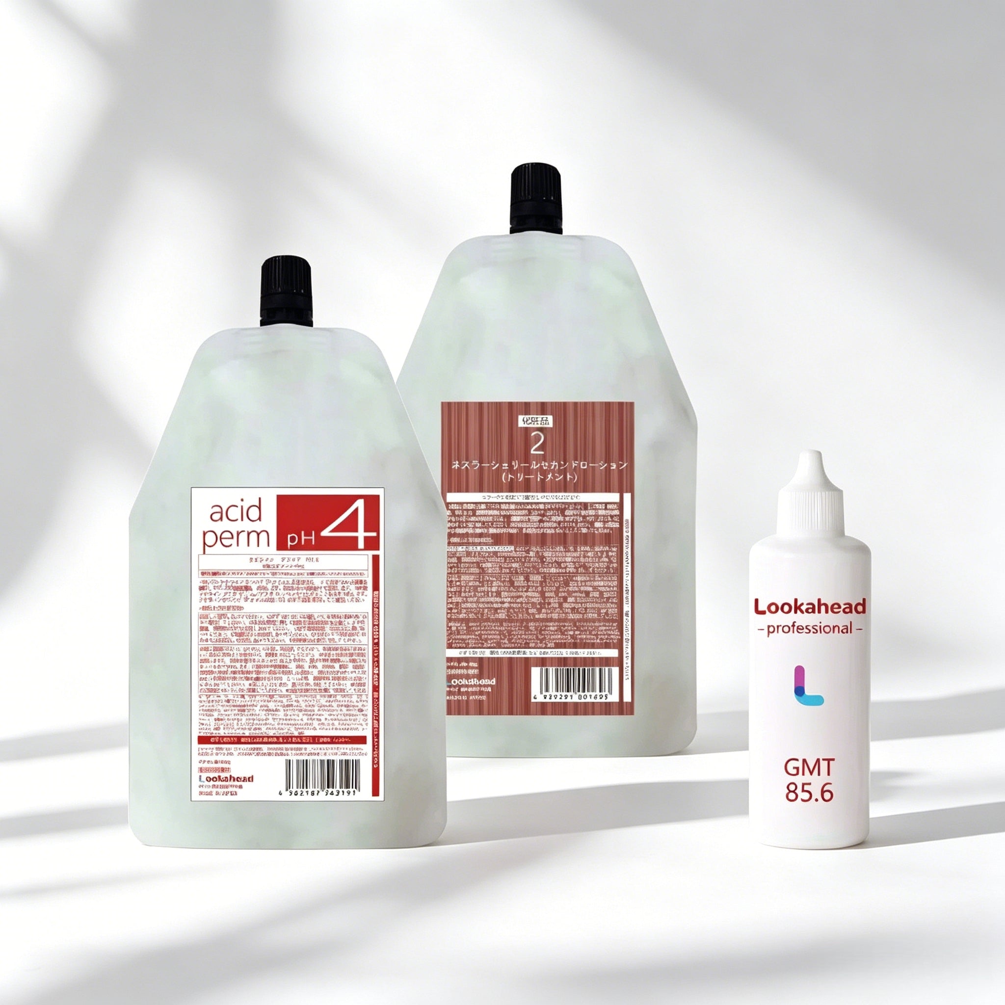 Lookahead pH4 Acid Perm Kit Gentle Formula for Severely Bleached & Color Treated Hair