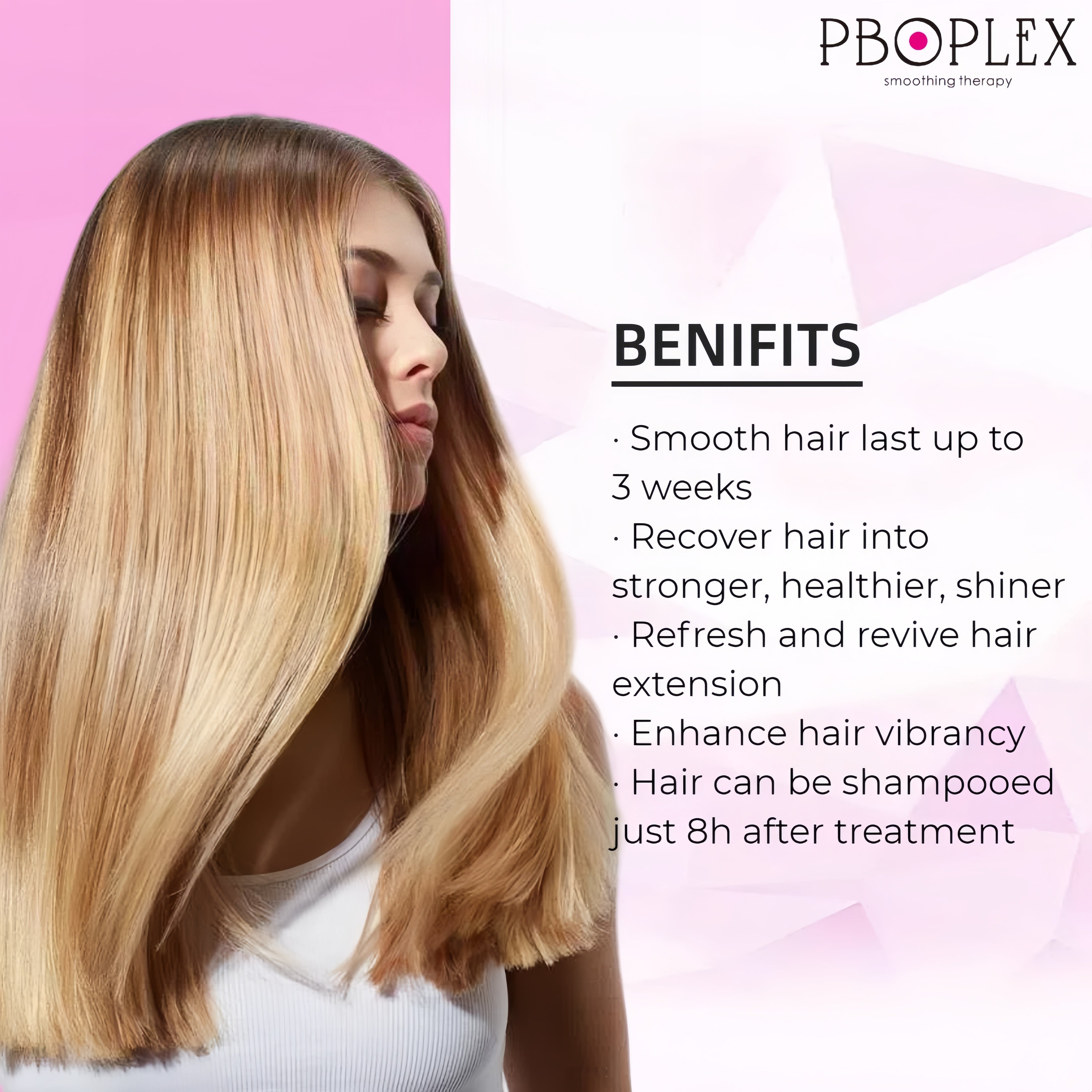 PBOPLEX Formaldehyde-Free Brazilian Keratin Smoothing Treatment 800ml