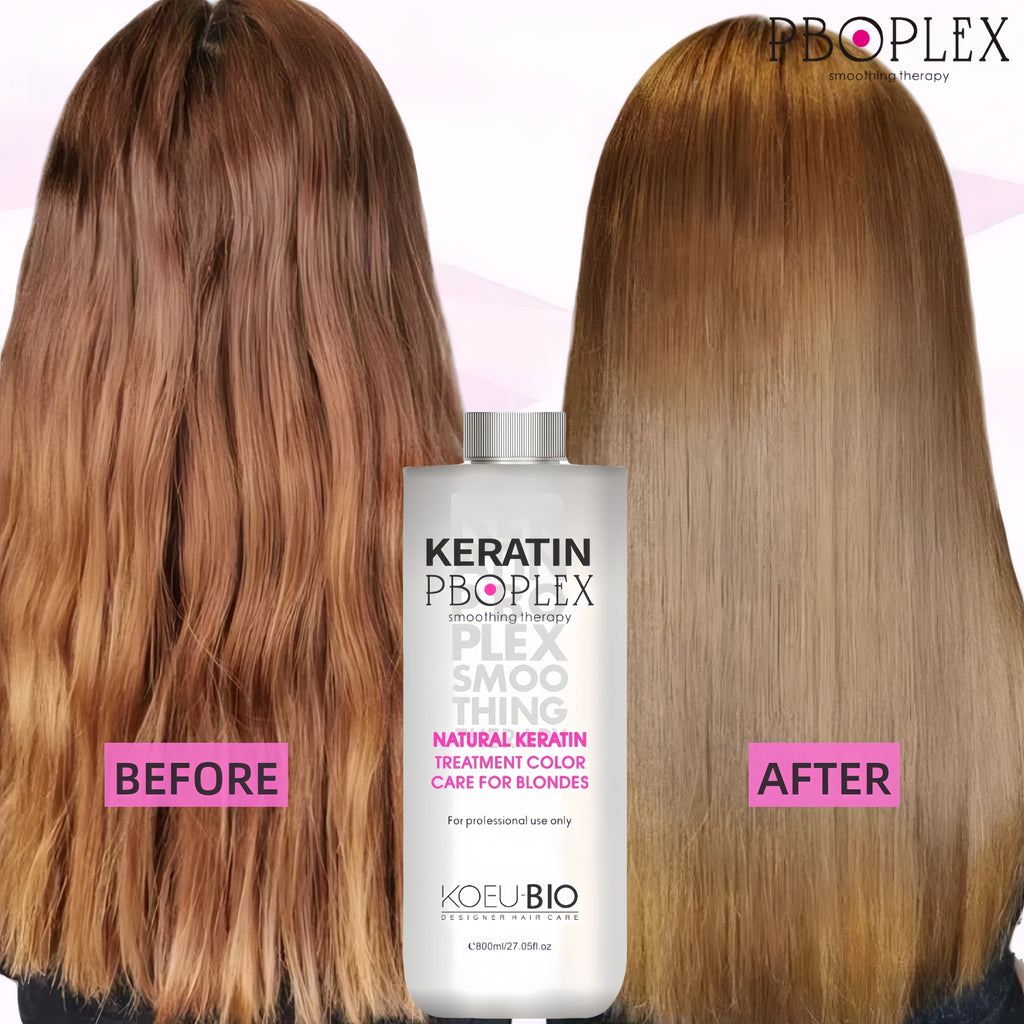 12 Bottles/Case | Formaldehyde-Free Keratin Smoothing Treatment – Salon Bulk Pack (For All Hair Types)