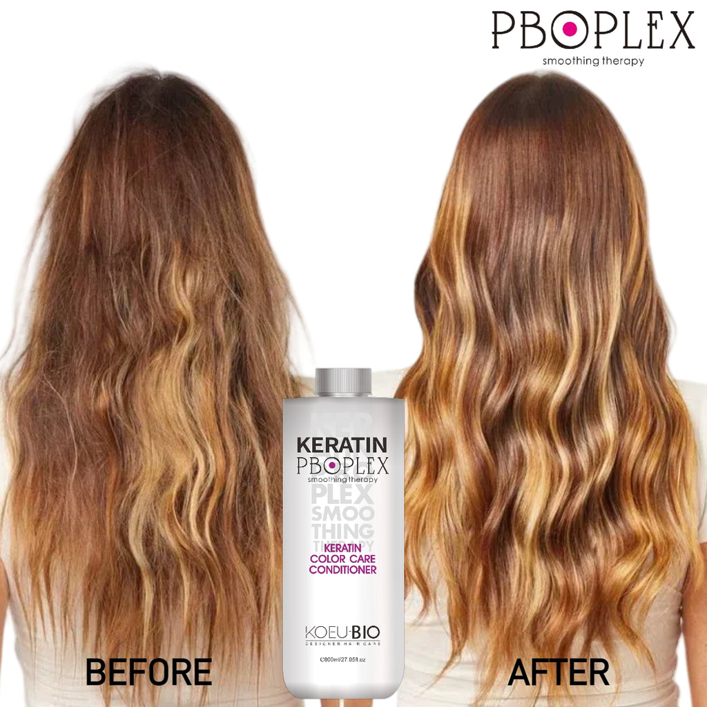 Keratin Color Care 2-in-1 Conditioner – 12-Bottle Salon Bulk Case (Daily Conditioner + Deep Treatment Mask)